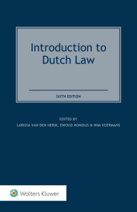 Imagen de portada: Introduction to Dutch Law 6th edition 9789403540528