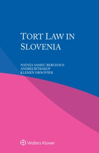 Imagen de portada: Tort Law in Slovenia 9789403540382