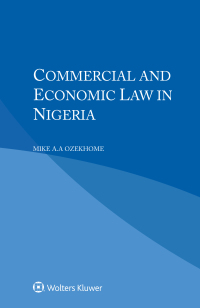 Imagen de portada: Commercial and Economic Law in Nigeria 9789403540559