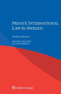 Cover image: Private International Law in Sweden 4th edition 9789403541150