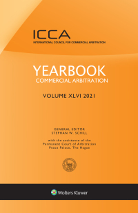 Imagen de portada: Yearbook Commercial Arbitration, Volume XLVI (2021) 9789403542119