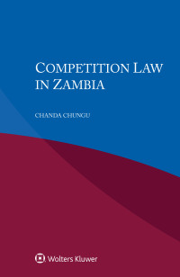 Cover image: Competition Law in Zambia 9789403542157