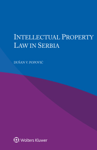 Omslagafbeelding: Intellectual Property Law in Serbia 9789403542553