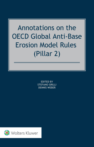Imagen de portada: Annotations on the OECD Global Anti-Base Erosion Model Rules (Pillar 2) 9789403543161