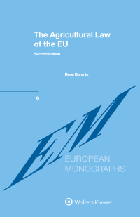 Cover image: The Agricultural Law of the EU 2nd edition 9789403544113