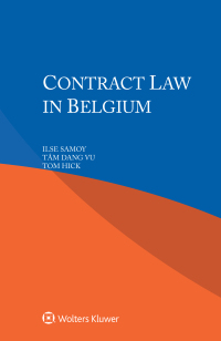 Titelbild: Contract Law in Belgium 9789403544809