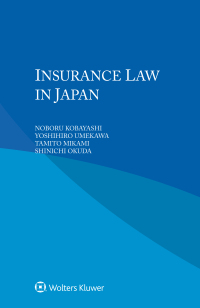 Titelbild: Insurance Law in Japan 4th edition 9789403547817
