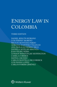 Cover image: Energy Law in Colombia 3rd edition 9789403546278