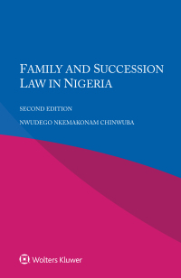 Cover image: Family and Succession Law in Nigeria 2nd edition 9789403549033