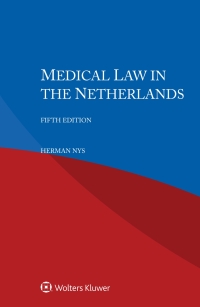 Imagen de portada: Medical Law in the Netherlands 5th edition 9789403546988