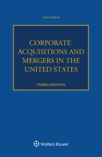 صورة الغلاف: Corporate Acquisitions and Mergers in the United States 3rd edition 9789403549811