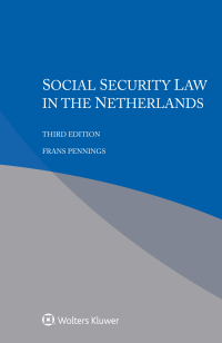 Titelbild: Social Security Law in the Netherlands 3rd edition 9789403548708