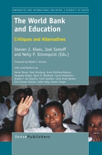 Cover image: The World Bank and Education 1st edition 9789460919039