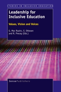 Cover image: Leadership for Inclusive Education 9789462091344