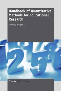 Imagen de portada: Handbook of Quantitative Methods for Educational Research 9789462094048