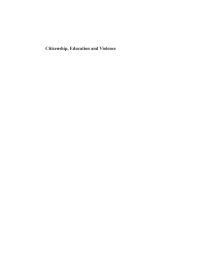 Cover image: Citizenship, Education and Violence 9789462094765