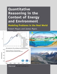 Imagen de portada: Quantitative Reasoning in the Context of Energy and Environment 9789462095274