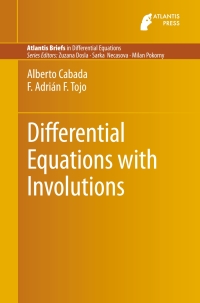 Imagen de portada: Differential Equations with Involutions 9789462391208