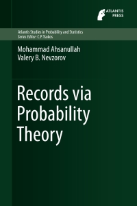 Imagen de portada: Records via Probability Theory 9789462391352