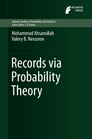 Cover image: Records via Probability Theory 9789462391352