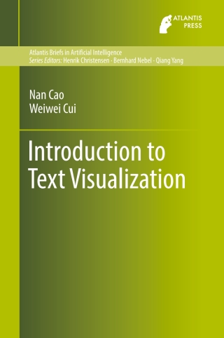 Imagen de portada: Introduction to Text Visualization 9789462391857