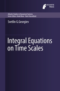 Cover image: Integral Equations on Time Scales 9789462392274