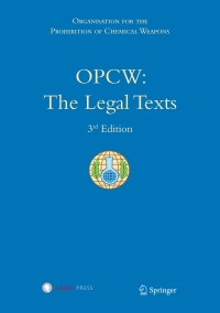 صورة الغلاف: OPCW: The Legal Texts 3rd edition 9789462650435