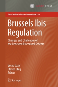 Cover image: Brussels Ibis Regulation 9789462651463