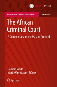 Cover image: The African Criminal Court 9789462651494