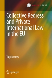 Immagine di copertina: Collective Redress and Private International Law in the EU 9789462651852