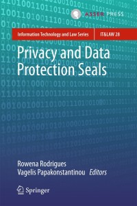 صورة الغلاف: Privacy and Data Protection Seals 9789462652279