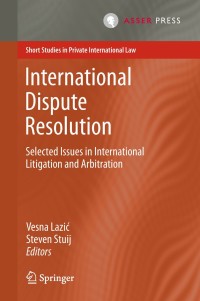 Immagine di copertina: International Dispute Resolution 9789462652514
