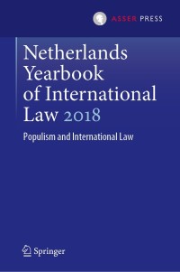 Cover image: Netherlands Yearbook of International Law 2018 9789462653306