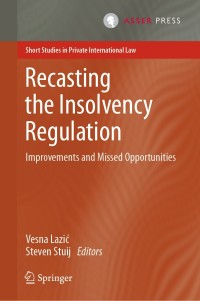 Cover image: Recasting the Insolvency Regulation 9789462653627