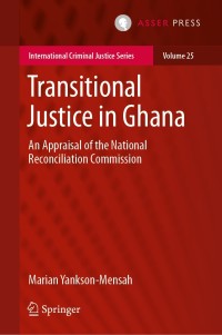Titelbild: Transitional Justice in Ghana 9789462653788