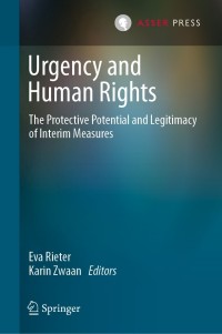 Cover image: Urgency and Human Rights 1st edition 9789462654143