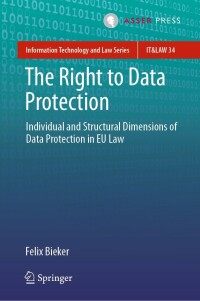 Cover image: The Right to Data Protection 9789462655027