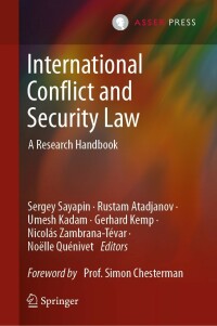 Immagine di copertina: International Conflict and Security Law 9789462655140