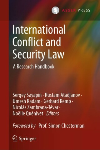 Cover image: International Conflict and Security Law 9789462655140