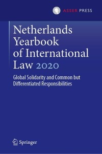 صورة الغلاف: Netherlands Yearbook of International Law 2020 9789462655263