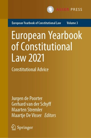 表紙画像: European Yearbook of Constitutional Law 2021 9789462655348