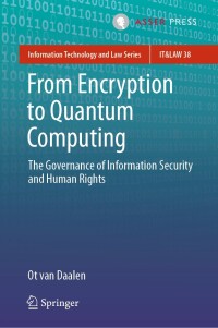 Imagen de portada: From Encryption to Quantum Computing 9789462656345