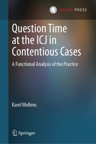 Cover image: Question Time at the ICJ in Contentious Cases 9789462656826