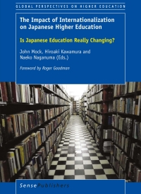 Cover image: The Impact of Internationalization on Japanese Higher Education 9789463001694