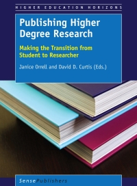 Titelbild: Publishing Higher Degree Research 9789463006729