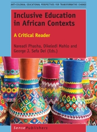 Cover image: Inclusive Education in African Contexts 9789463008037