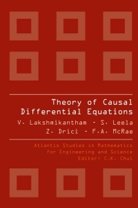 Imagen de portada: THEORY OF CAUSAL DIFFERENTIAL EQUATIONS 9789491216251