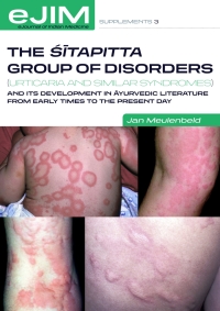 Omslagafbeelding: The Sitapitta group of disorders (urticaria and similar syndromes) and its development in ayurvedic literature from early times to the present day 9789077922767