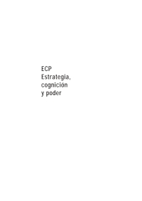 Omslagafbeelding: ECP Estrategia, Cognición y Poder 1st edition 9789506415020