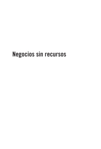 Cover image: Negocios sin recursos 1st edition 9789506416157